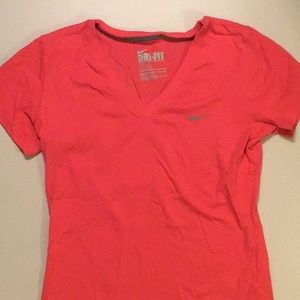 Pink Nike Dri Fit Shirt